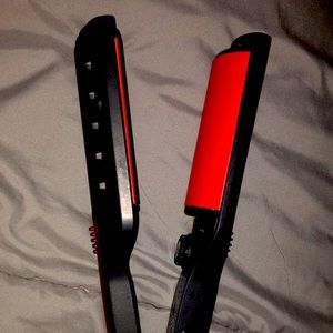 Conair hair straightener/curler 2in1